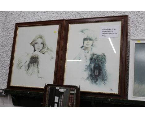 A pair of Sara Moon vintage prints 