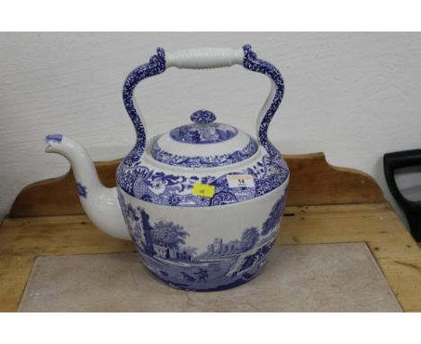 Large Spode Italian pattern teapot 