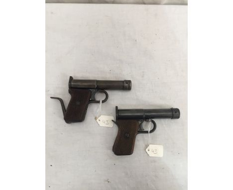 Two German vintage Tell II pistols