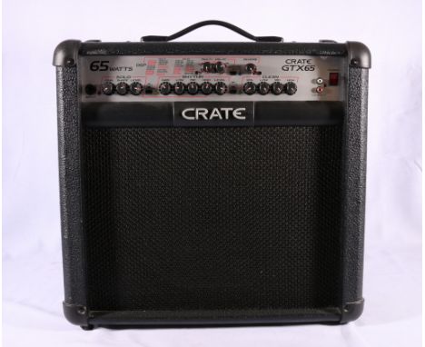 Crate GTX65 guitar amplifier.