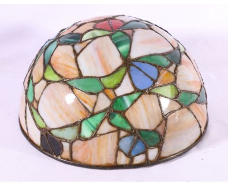 Stained glass ceiling lamp shade,32cm.