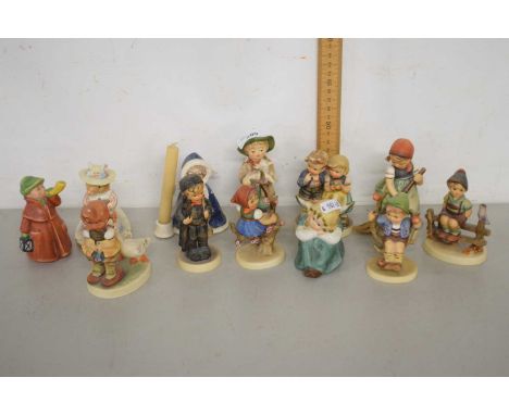 Mixed Lot: Various small Goebel figures