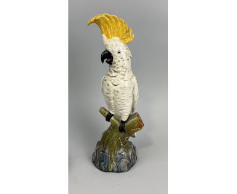 A MINTON'S CERAMIC COCKATOO35cm H