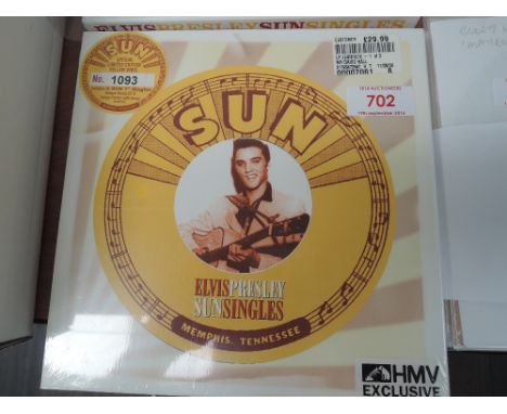 Elvis Presley - Sun Singles Box Set - Sealed Yellow Vinyl 