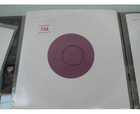 Elvis Presley, His Masters Voice Purple Label Gold Print (replaceable centre) Mystery Train  -    7MC42 