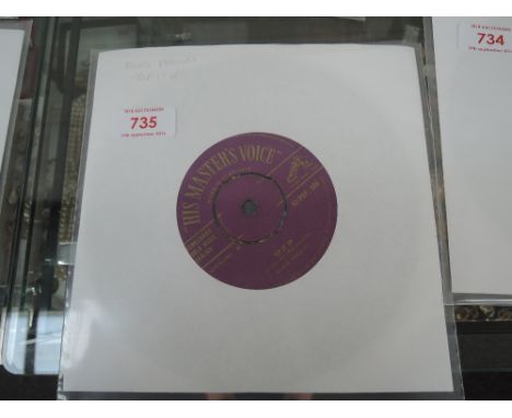 Elvis Presley, His Masters Voice Purple Label Gold Print (replaceable centre) Rip It Up  -  POP 305 