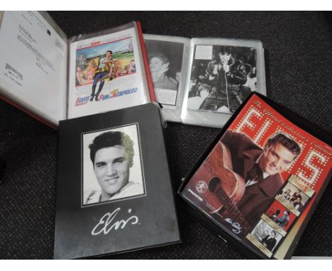 A selection of Elvis related press cuttings and ephemera etc