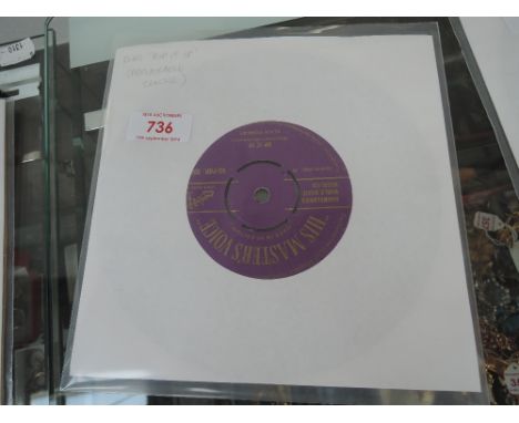 Elvis Presley, His Masters Voice Purple Label Gold Print (replaceable centre) Rip It Up    -  POP305 