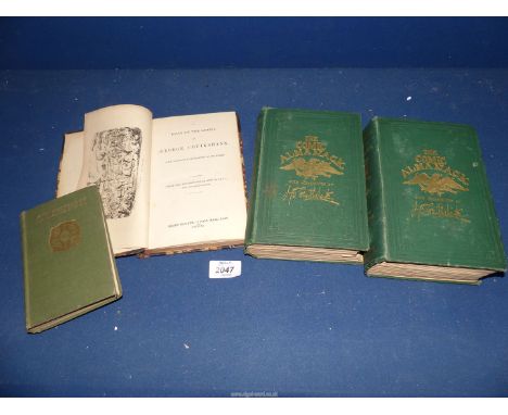 Cruikshanks Comic Almanac first series 1835-1843 and second series 1844-1853, with numerous illustrations, published circa 18