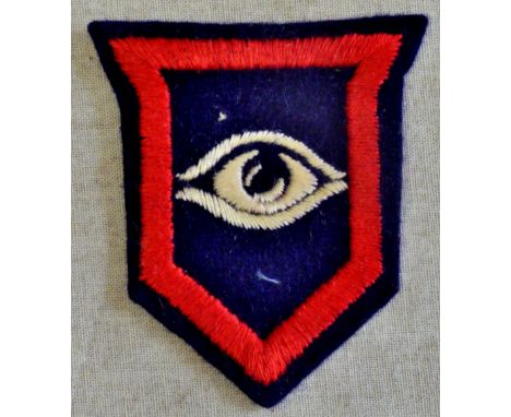 British WWII The Guards Armoured Division cloth insignia patch