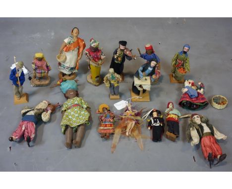 A collection of vintage dolls from Israel 