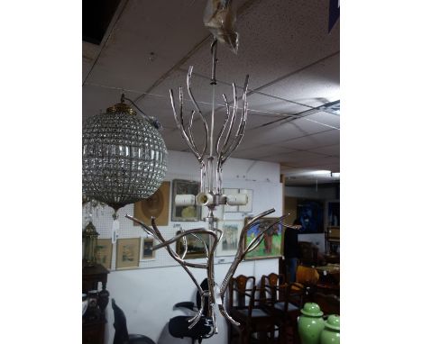 A contemporary chandelier possibly by R V Astley 