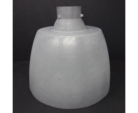 A vintage Danish ceiling light shade, H.23cm Diameter 23.5cm 
