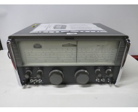 AN EDDYSTONE COMMUNICATIONS RECEIVER MODEL 940 WITH MANUAL