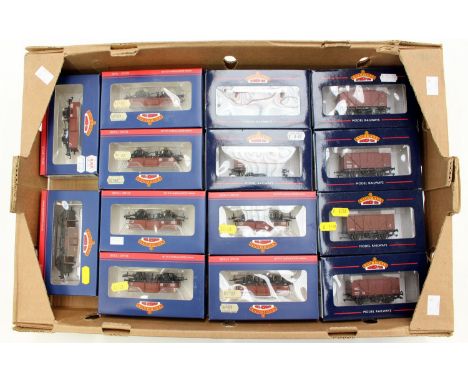Bachmann: A collection of fourteen Bachmann wagons, OO gauge, comprising, 38-161A, 38-328 and others. (one box)