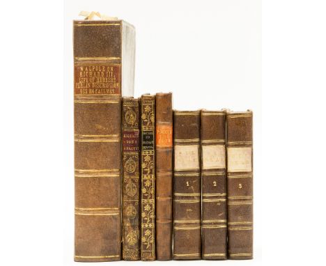Perlin (Étienne) Description des Royaulmes d'Angleterre et d'Ecosse, 3 engraved plates, 2 folding, 1 tear, repaired, [Bowyer 