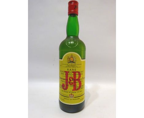 J & B, Justerine & Brooks rare blended Scotch Whisky, 262/3 fl oz 70 proof   Condition Report   Click here for further images