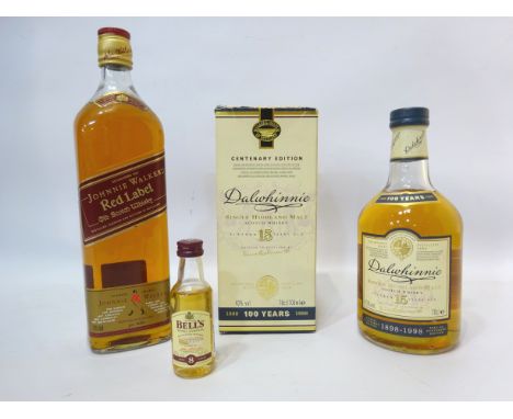 Dalwhinnie single Highland Malt Scotch Whisky, 15 years old, Centenary Edition Classic Malts of Scotland, in carton, 43%vol, 
