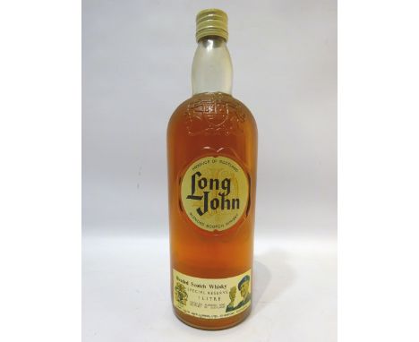 Long John blended Scotch Whisky, special reserve, no proof given, 1 litre, 1 bottle   Condition Report   Click here for furth