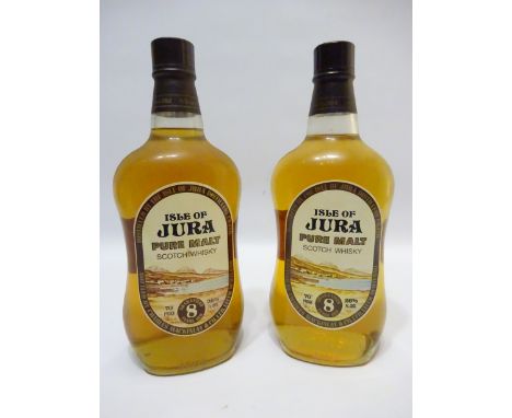 Isle of Jura pure malt Scotch Whisky, 8 years old, distilled by Isle of Jura Distillery, bottled by Charles Mackinlay & Co., 