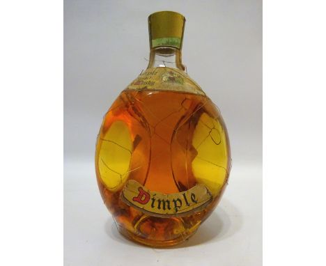 Haig's Dimple old blended Scotch Whisky, wired bottle, 70 proof, 262/3 fl oz. 1 bottle   Condition Report   Click here for fu