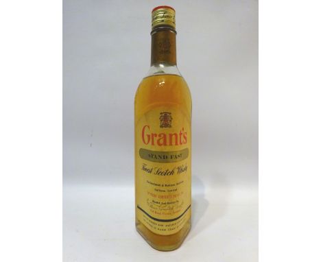 Grant's Stand Fast finest Scotch Whisky, distilled blended & matured according to the methods of Major Grant of Glenfiddich, 