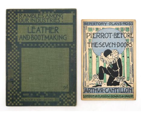 King, Jessie M. (illus.),&nbsp;Pierrot Before the Seven Doors&nbsp;by Arthur Cantillon Gowans &amp; Gray, Glasgow &amp; Londo
