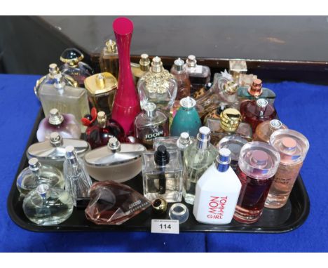 A collection of perfumes, including Cerruti, Tommy Hilfiger, Karl Largerfeld, Givenchy, Dior etc Condition Report:Most are us