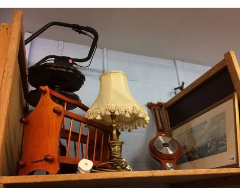Print, barometer, fire screen etc.