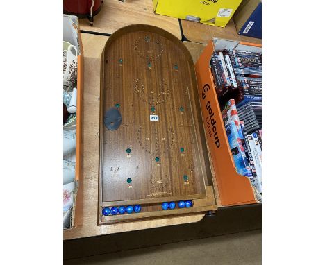 A Bagatelle board