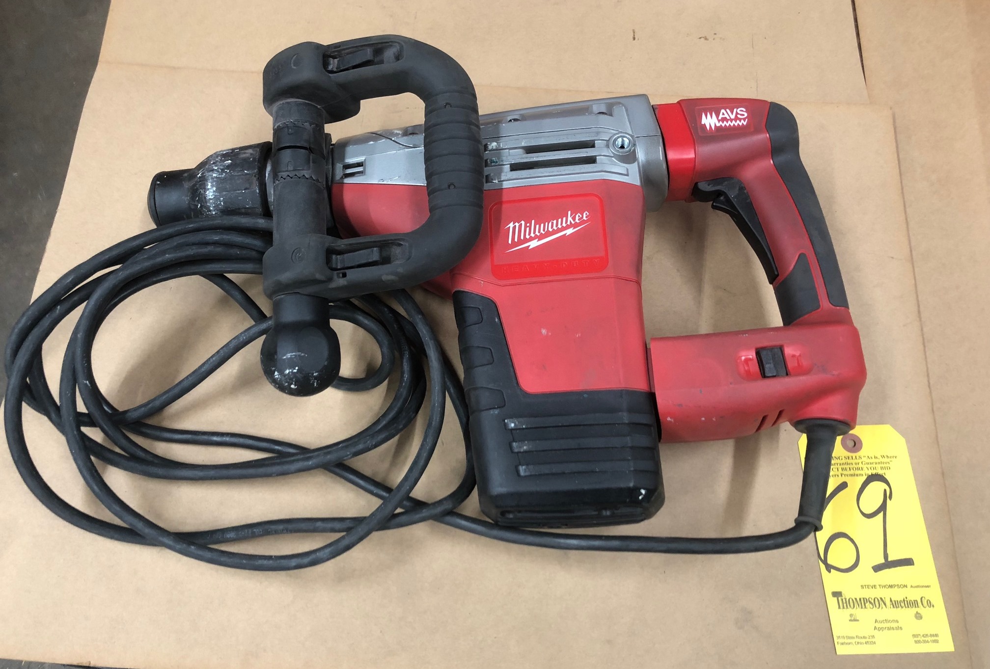 Milwaukee 15 Lb. Demo Hammer