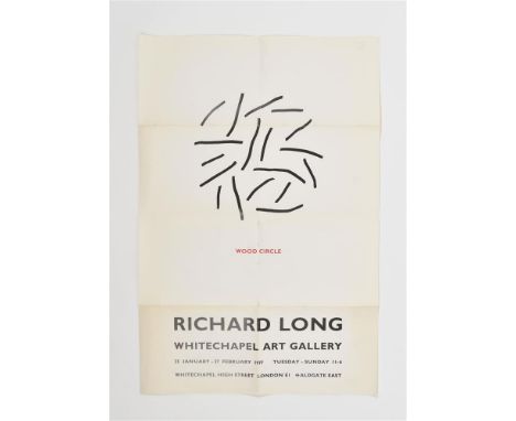 London, Whitechapel Art Gallery, 1977. Offset poster, 76 x 51 cm, printed black and red on white stock. Produced in conjuncti
