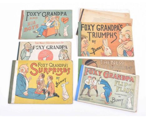 8 early 20th cent. collections of this popular American comic: (1) Foxy Grandpa's Surprises. Edinburgh, W. &amp; R. Chambers,