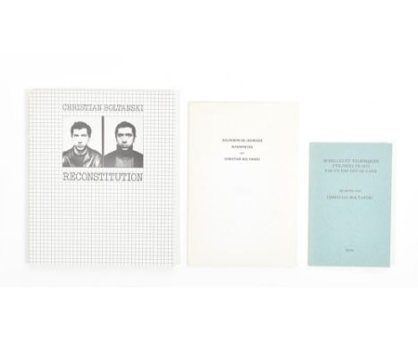 (1) 20 Règles et Techniques utilisées en 1972 par un enfant de 9 ans décrites par Christian Boltanski. 20 regler og teknikker