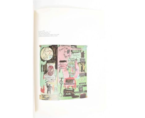 Edinburgh, Fruitmarket Gallery, 1984. Softcover, 29.5 x 22 cm, 48 pp. Rare catalogue for Basquiat's first European solo exhib