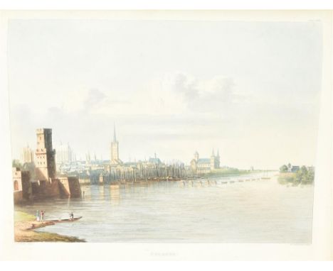 welche die englische Übersetzung nach dem Geheimrath von Gerning's Rheinreise begleitete, nebst einer Karte. London, G. Schul