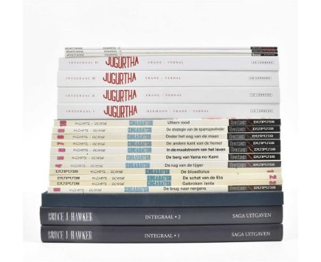 (1) Hermann, Franz &amp; Vernal. Jugurtha. Integraal. Lombard, 2019-2022. Vols. 1-4. Hc. -and 1 other Franz work. (2) Kogarat
