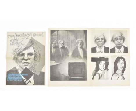 Comprises a.o.: (1) Onafhankelijk Toneel. Andy Warhol. N.pl., (1979), (8) p. and loosely inserted poster mentioning the names