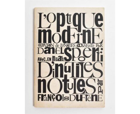 avec, en regard, d'inutiles notules par Francois Dufrene. Published by Fluxus special editions as no. B, 1963. First edition.