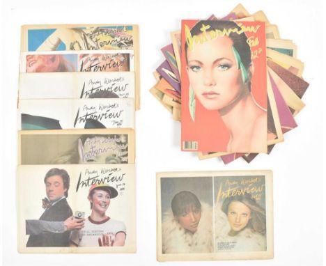 43 var. issues. 36 issues between 1972-1980; 7 issues between 1987-1990. Nicknamed "The Crystal Ball of Pop", the magazine fe
