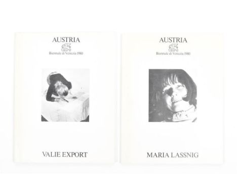 Two rare catalogues by the Austrian artists and feminist icons, published in conjunction with their solo shows at the Venice 