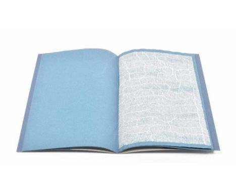 (1) Traces. Florence, Zona, 1976. Signed and numbered 105/250 in pencil on last page, with a dedication. Sewn, 22 x 16 cm. No