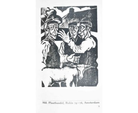 Voorhanden in Scheltema &amp; Holkema's Boekhandel afdeeling plaathandel. Amst., 1927, 47,(1) p., w. ills., orig. wr. Spine f