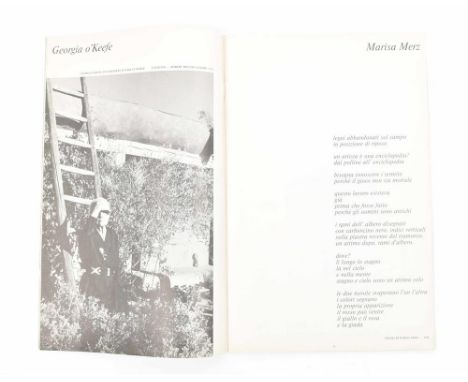 Cologne, Monika Sprüth, 1985. Softcover, 40 x 26 cm, 64 pp. First issue of a total of three editions of the magazine 'Eau de 