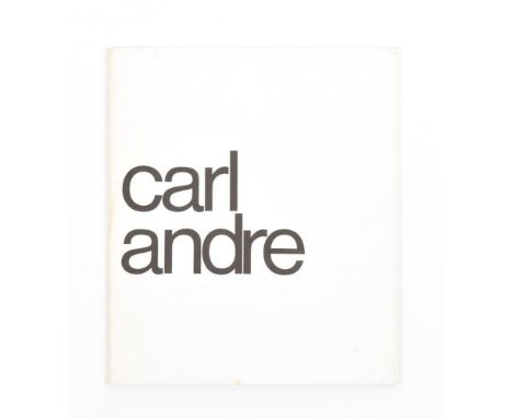 Catalogue published in conjunction with the exhibition held from August 23 to October 5, 1969, curated by Enno Develing. Firs
