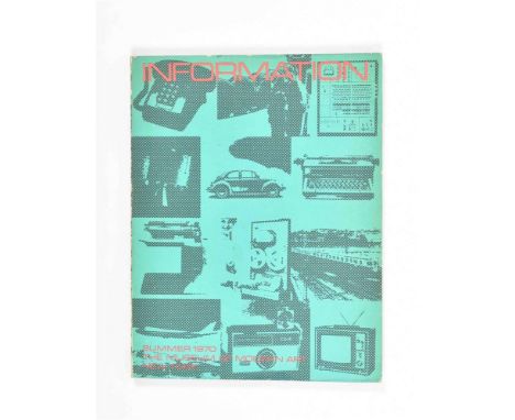 Softcover, 27.5 x 21 cm, 208 pp. First edition. Legendary exhibition curated by Kynaston McShine, one of the first surveys of