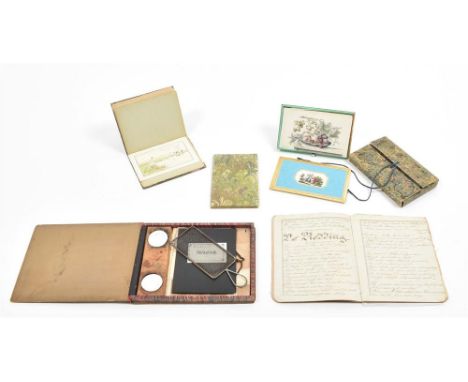 30 contributions dated 1835-1845. Consisting of poems, drawings in var. techniques, embroidery pieces and "prikwerk", on lvs 