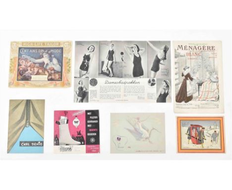 Early to mid 20th cent, mostly advertorial booklets. Incl. a.o.: (1) 25 Carl Denig catalogues, ca. 1930-1960, many w. beautif
