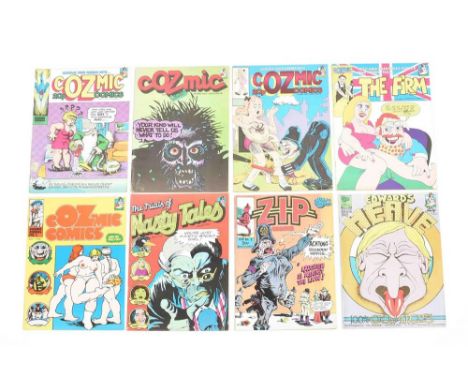 London, H. Bunch Associates, 1972-1975. Nos. 1-20 (all publ.). Orig. wrs. Served as the informal successor to OZ Magazine. Ra