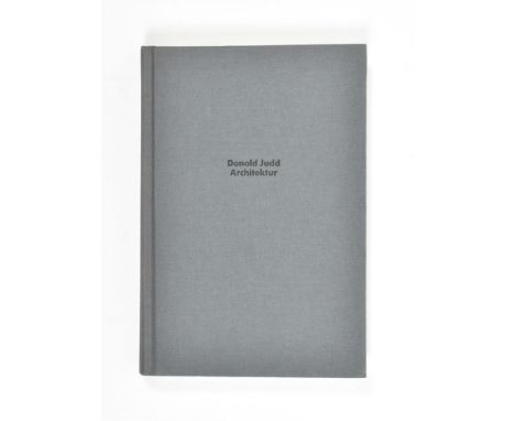 First edition. Münster, Westfälischer Kunstverein, 1989. Hardcover, grey cloth, 21.5 x 15 cm, 216 pp. Catalogue published in 